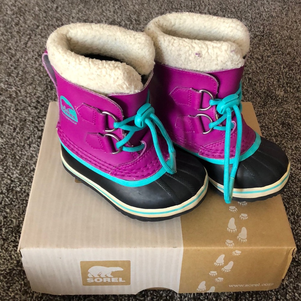 Sorel Toddler Girl Snow boots (8)